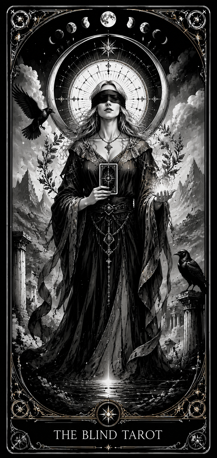 The Blind Tarot card art